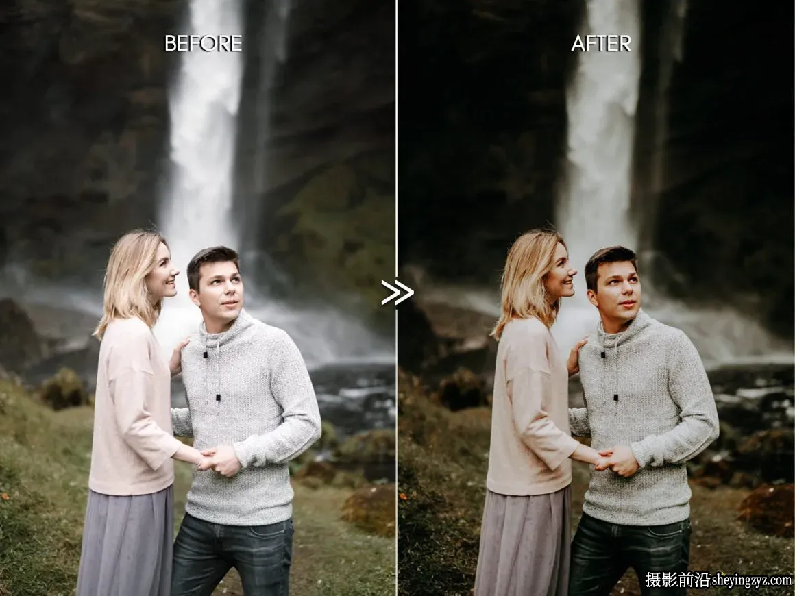 暖色电影婚礼情绪人像调色LR预设Moody Wedding Lightroom Presets