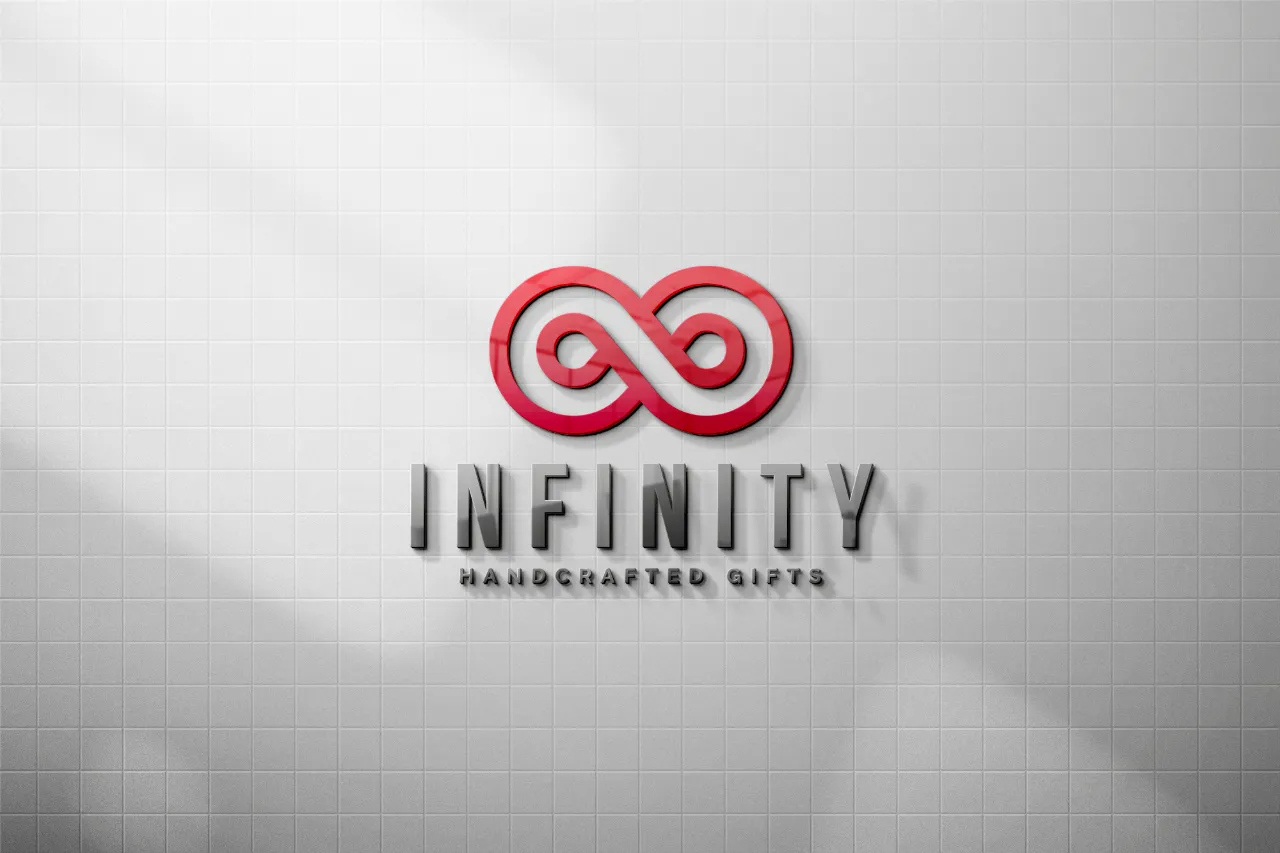 10种不同材质逼真的标志徽章logo样机模型