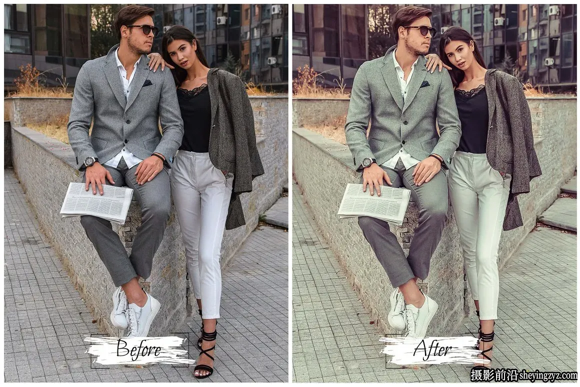 卡其色电影胶片人像后期调色Lightroom预设Khaki Lightroom Presets