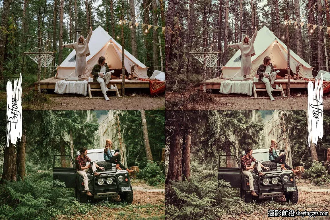 卡其色电影胶片人像后期调色Lightroom预设Khaki Lightroom Presets
