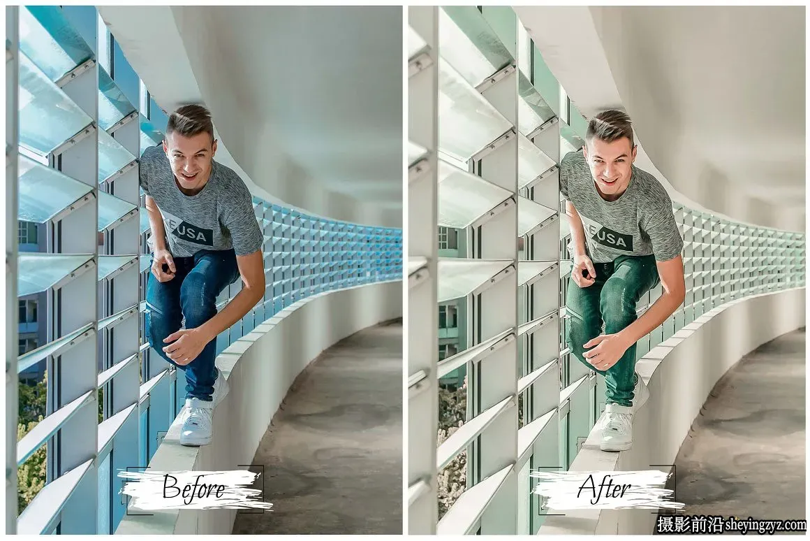 卡其色电影胶片人像后期调色Lightroom预设Khaki Lightroom Presets