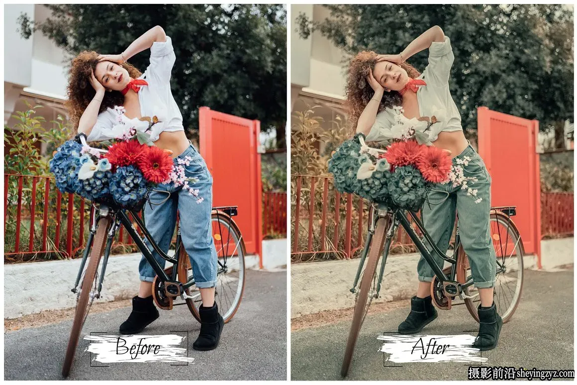 卡其色电影胶片人像后期调色Lightroom预设Khaki Lightroom Presets