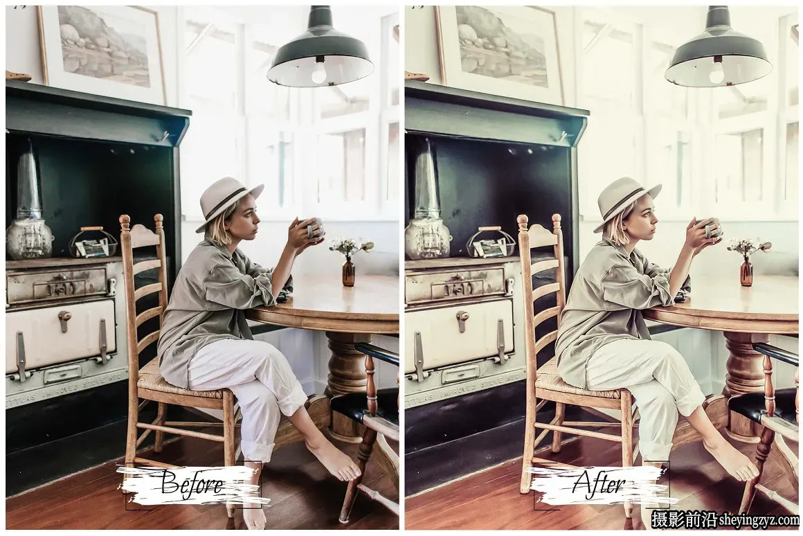 卡其色电影胶片人像后期调色Lightroom预设Khaki Lightroom Presets