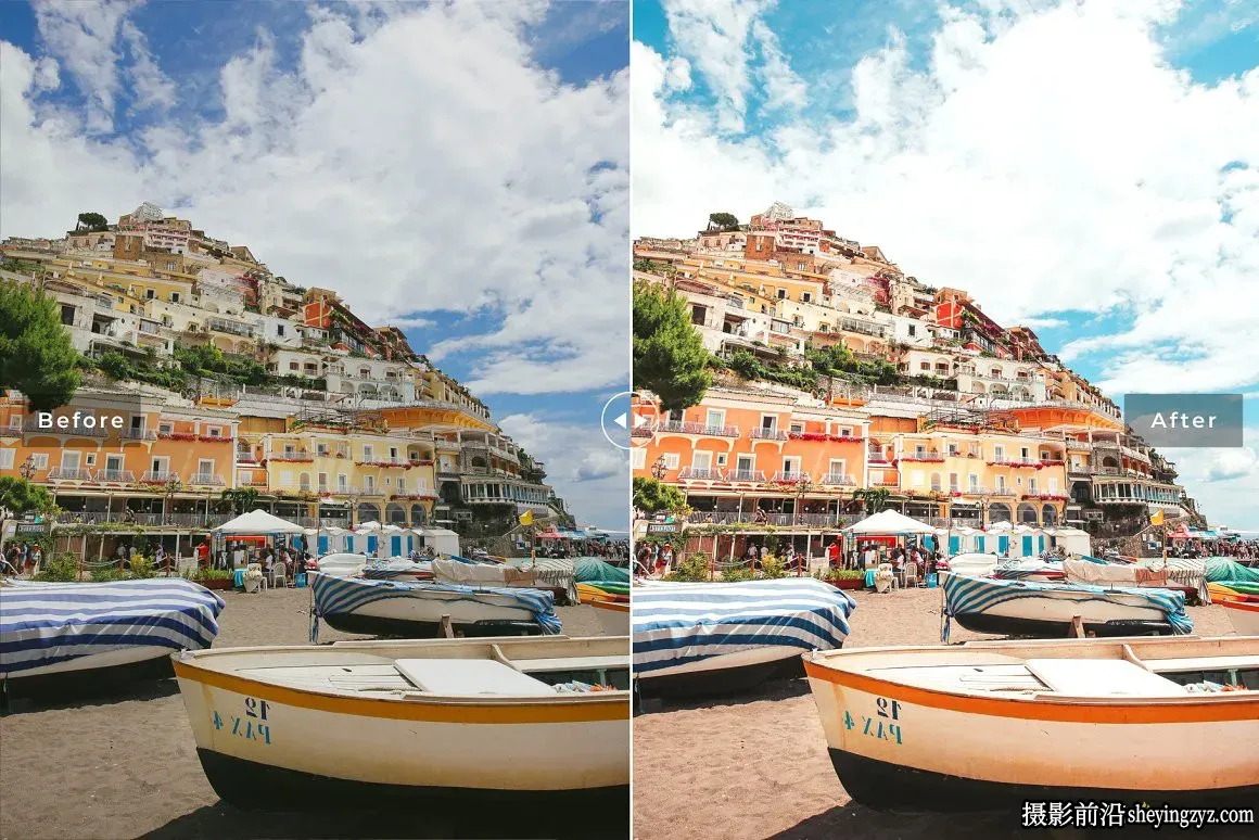 波西塔诺旅拍人文风光调色LR预设 Postiano Pro Lightroom Presets