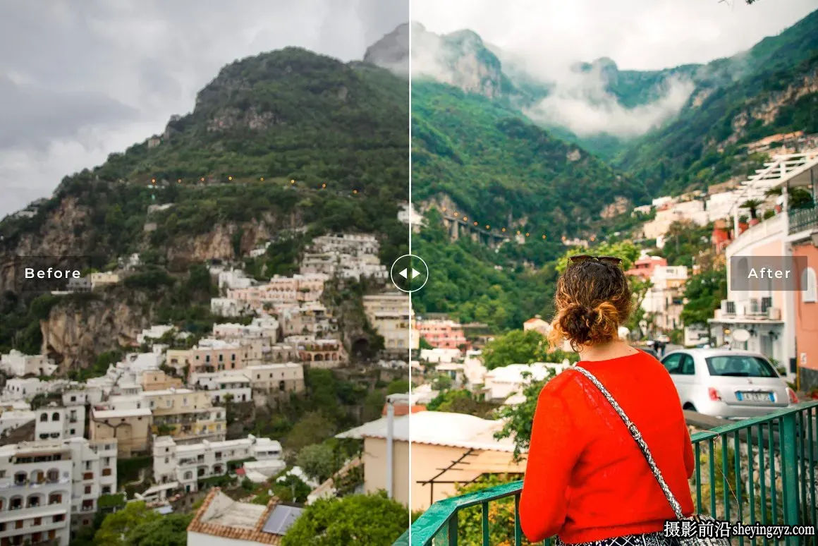 波西塔诺旅拍人文风光调色LR预设 Postiano Pro Lightroom Presets