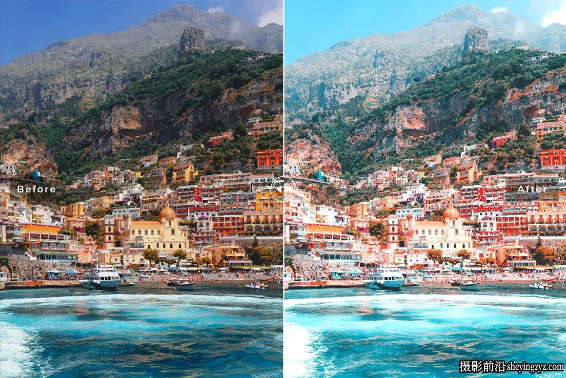 波西塔诺旅拍人文风光调色LR预设 Postiano Pro Lightroom Presets