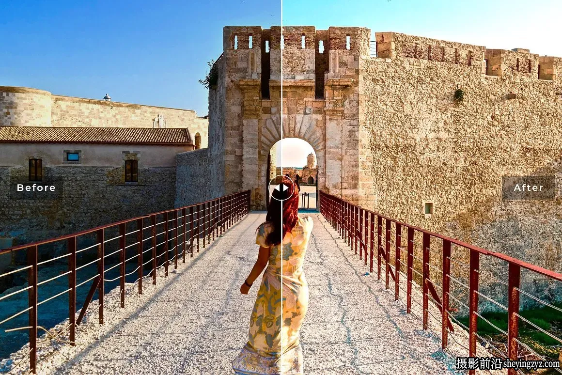 波西塔诺旅拍人文风光调色LR预设 Postiano Pro Lightroom Presets