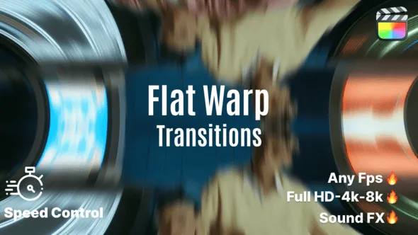 FCPX插件-20个专业的斜向动态风格过渡转场模板 VH-61460999