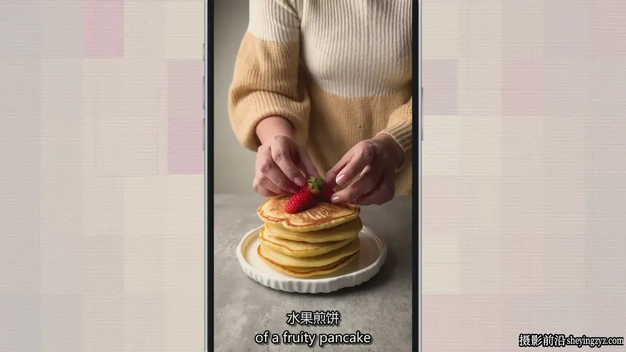 iPhone美食视频拍摄：让食物在视频中看起来美味-中英字幕