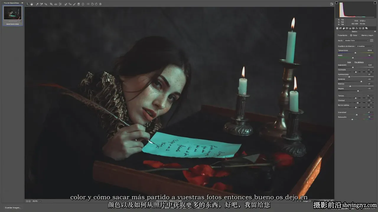 Rebeca Saray 文艺复兴质感油画艺术Lightroom预设(附教程)
