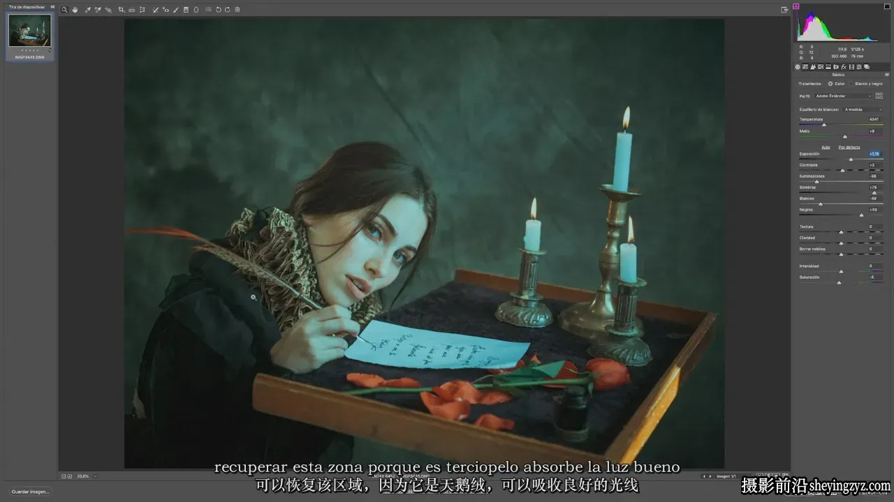 Rebeca Saray 文艺复兴质感油画艺术Lightroom预设(附教程)
