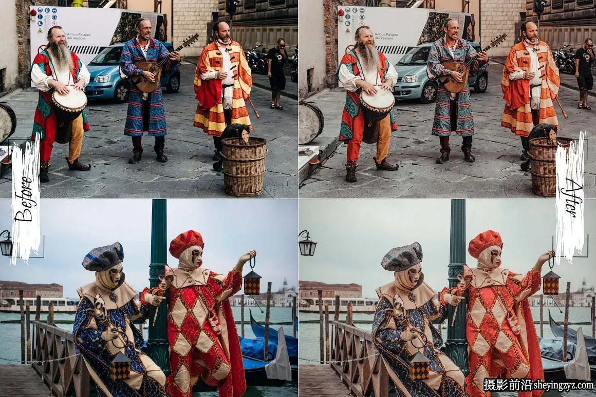 意大利古城旅拍人文风光后期调色LR预设 Turin Lightroom Presets
