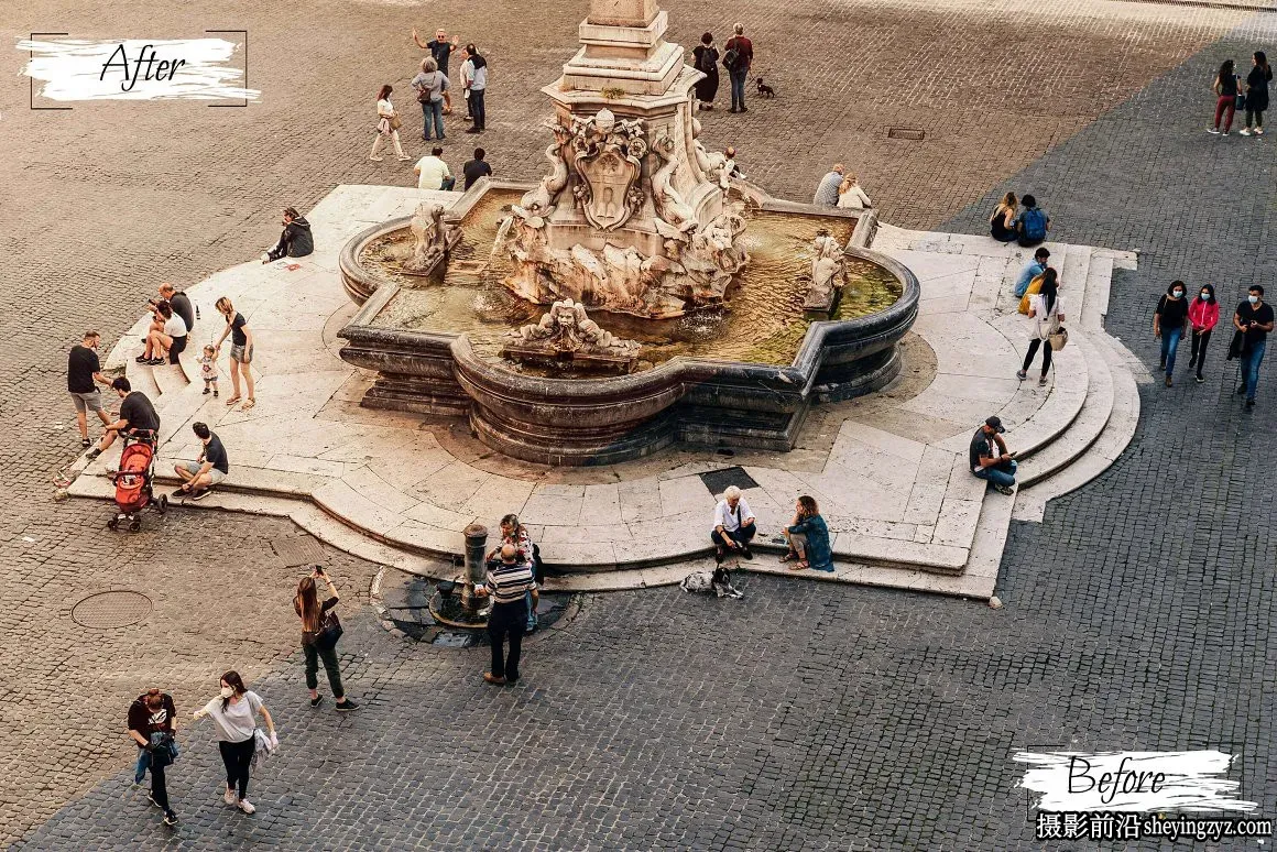 意大利古城旅拍人文风光后期调色LR预设 Turin Lightroom Presets