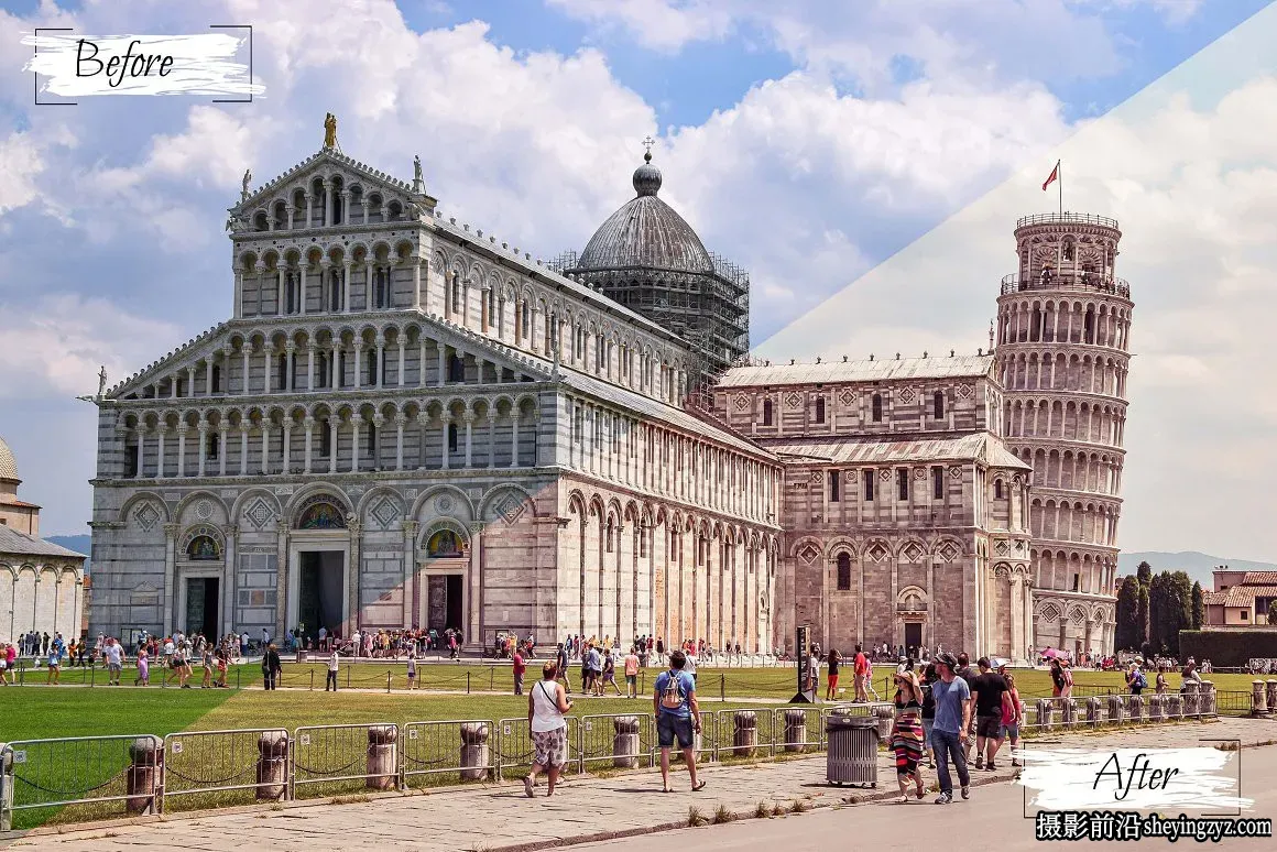 意大利古城旅拍人文风光后期调色LR预设 Turin Lightroom Presets