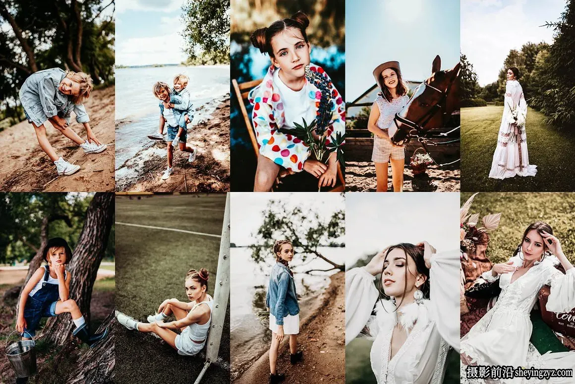 磨砂哑光电影胶片调色Lightroom预设Matte Tone Lightroom Presets