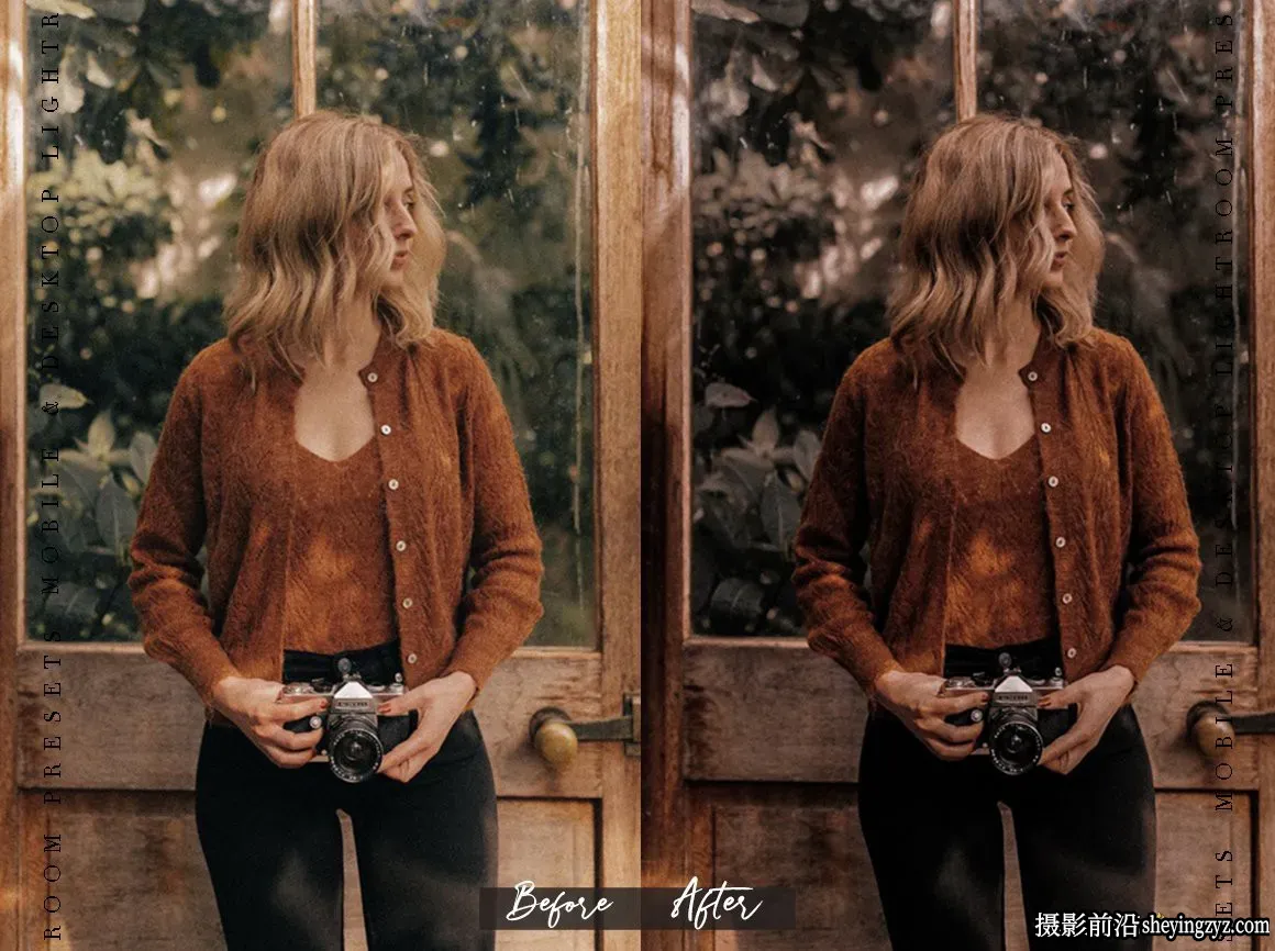 电影胶片情绪人像调色Lightroom预设DARK CHOCO Lightroom Presets