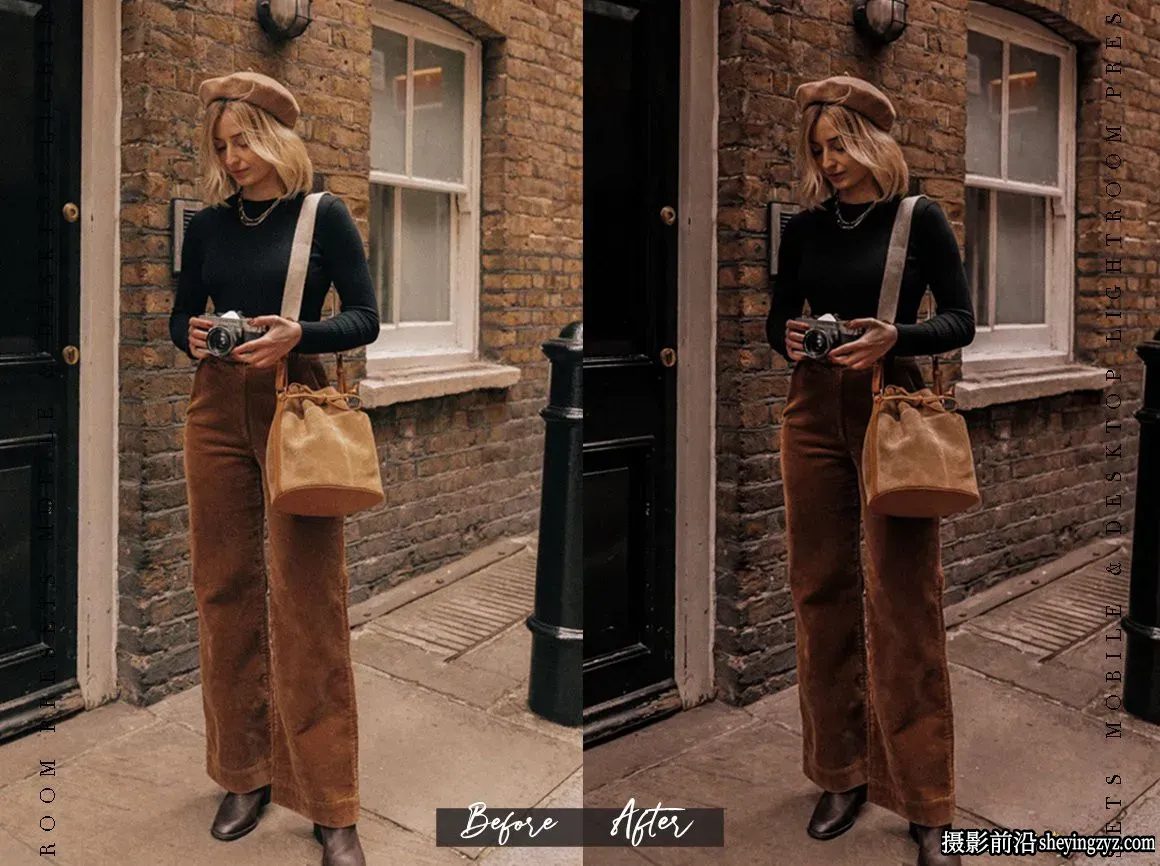 电影胶片情绪人像调色Lightroom预设DARK CHOCO Lightroom Presets