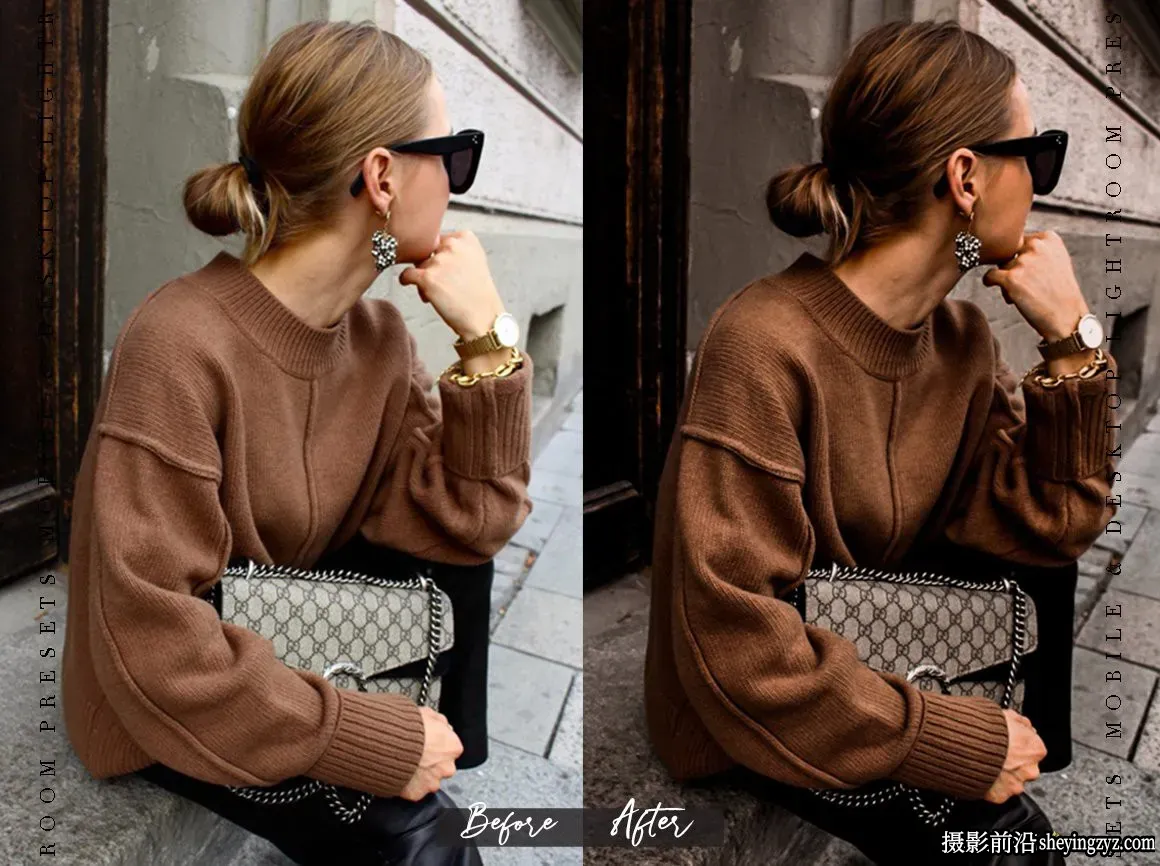 电影胶片情绪人像调色Lightroom预设DARK CHOCO Lightroom Presets