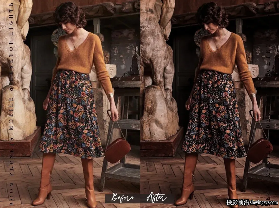 电影胶片情绪人像调色Lightroom预设DARK CHOCO Lightroom Presets