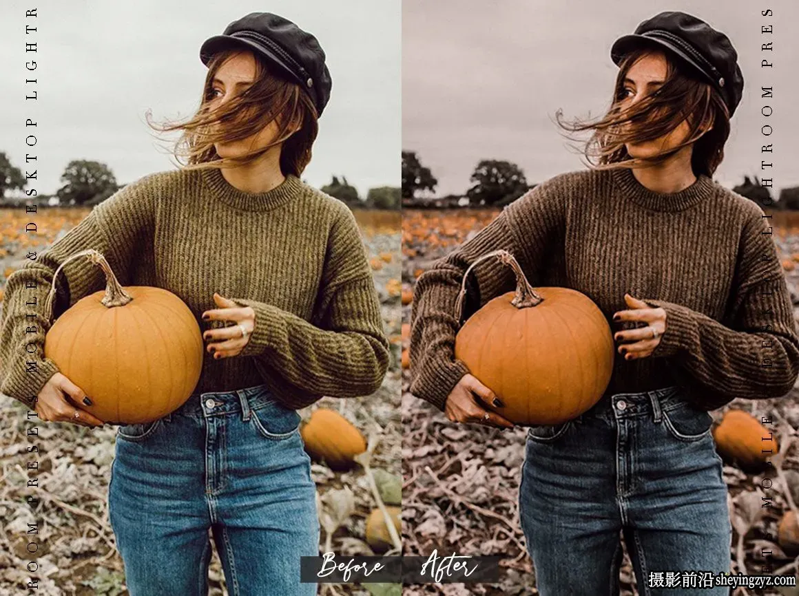 电影胶片情绪人像调色Lightroom预设DARK CHOCO Lightroom Presets