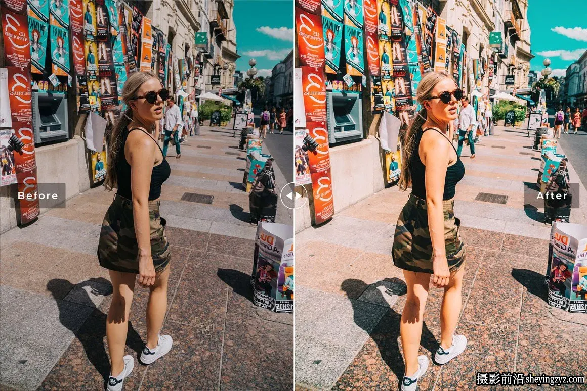 旅拍人文风光胶片后期调色LR预设Corsica Pro Lightroom Presets