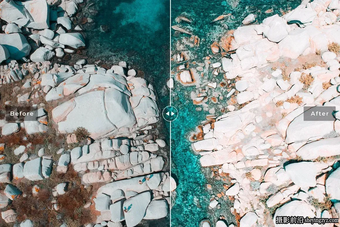 旅拍人文风光胶片后期调色LR预设Corsica Pro Lightroom Presets