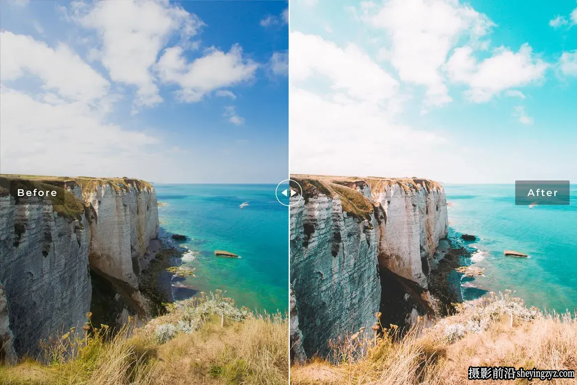 旅拍人文风光胶片后期调色LR预设Corsica Pro Lightroom Presets