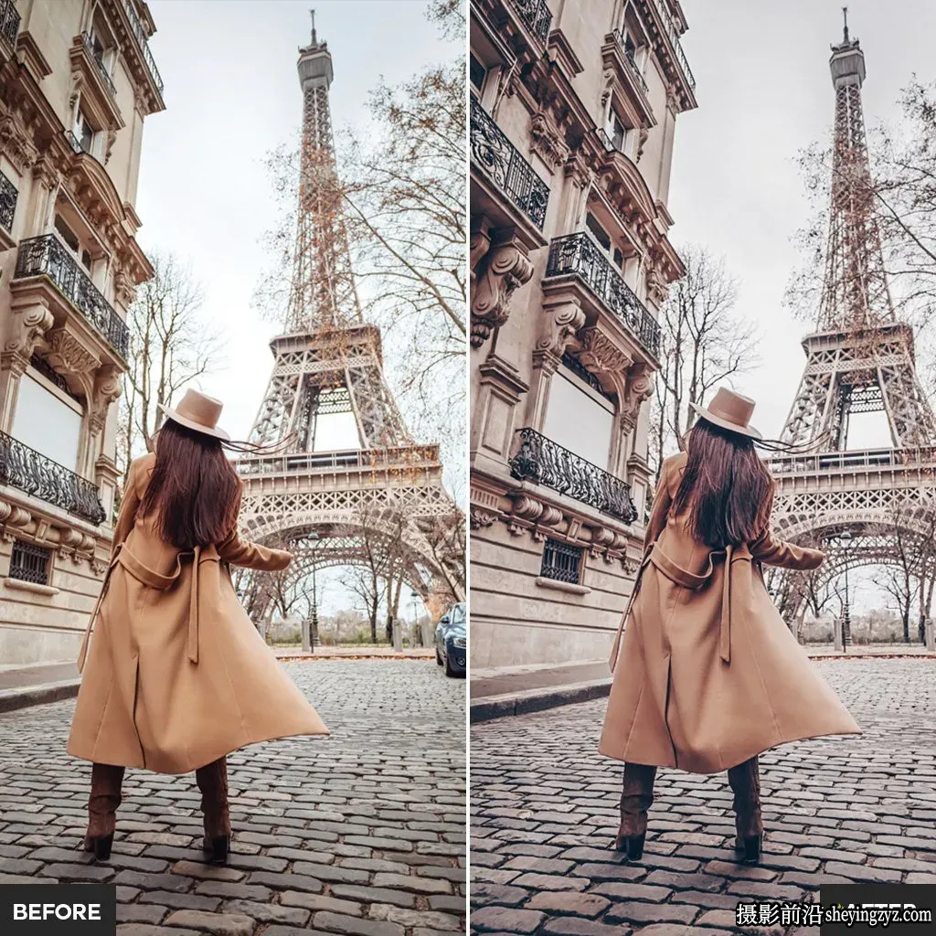 城市风光人像后期调色Lightroom预设 Paris Lightroom Presets