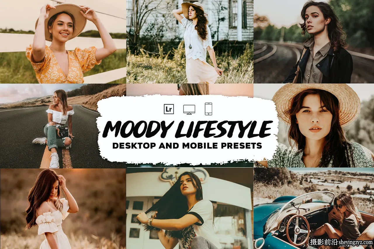 电影感情绪胶片人像LR预设 Moody Lifestyle Lightroom presets