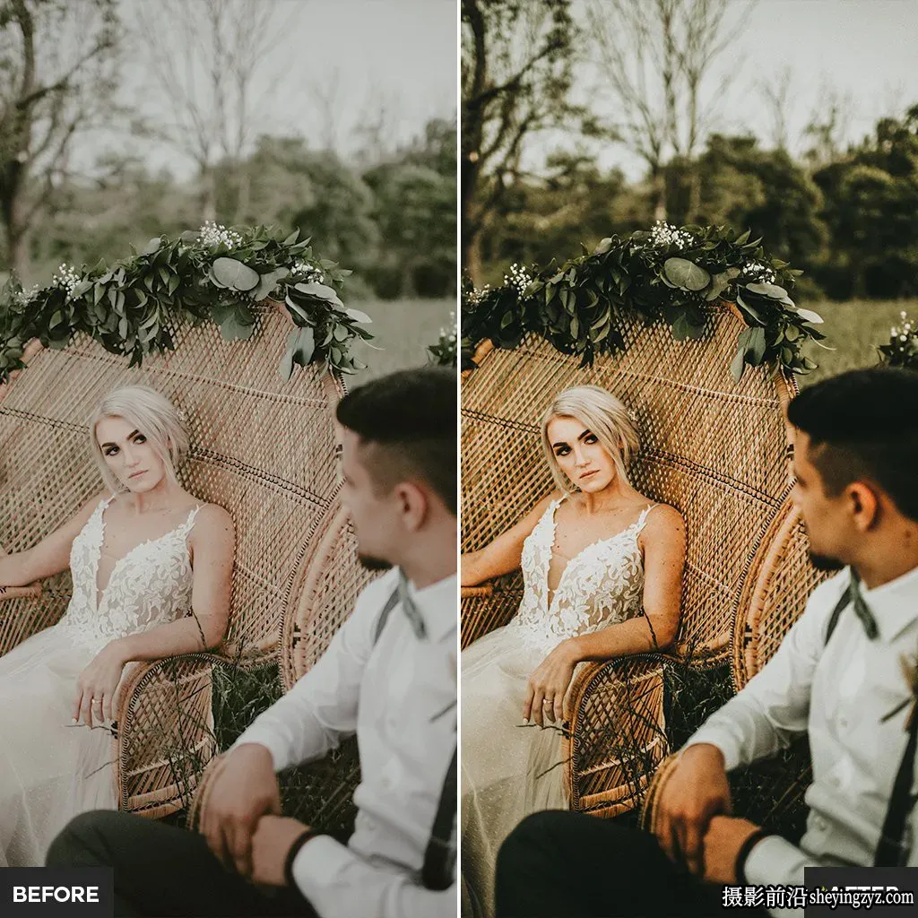 电影胶片婚礼人像后期调色LR预设Rich Moody Lightroom Presets