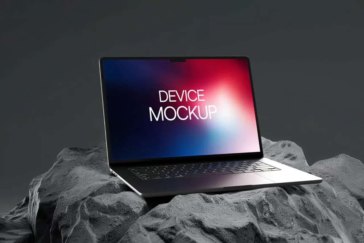 MockupCloud - 14种MacBook笔记本样机模型合集