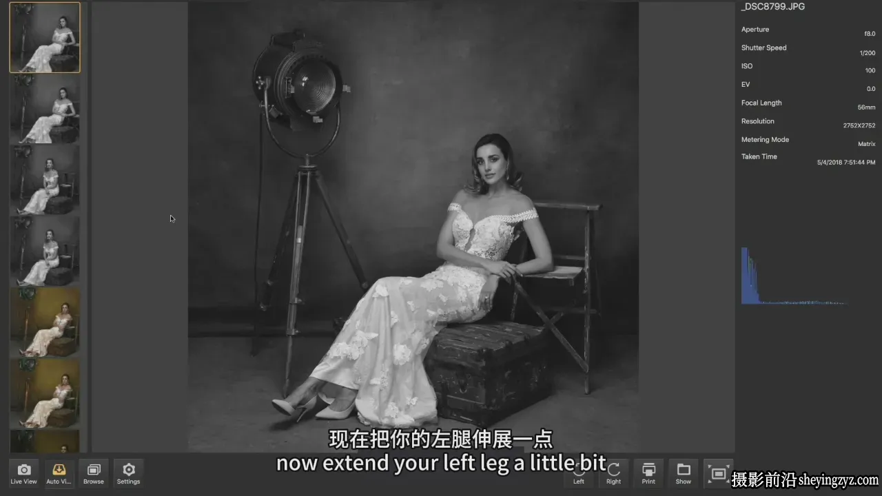 Jerry Ghionis 时尚摄影系列之工作室婚纱拍摄1-3部分-中英字幕