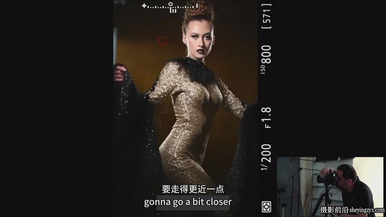 Jerry Ghionis 时尚摄影系列之拍摄模特Bailey两部分-中英字幕