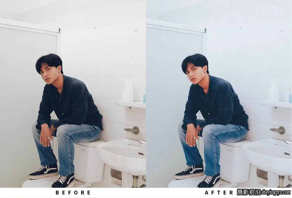 电影感胶片人像调色Lightroom预设Clean Tones Lightroom Presets