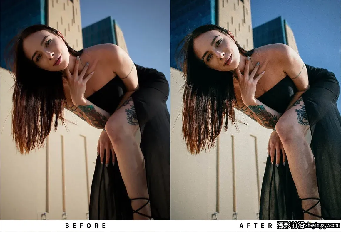 电影感胶片人像调色Lightroom预设Clean Tones Lightroom Presets