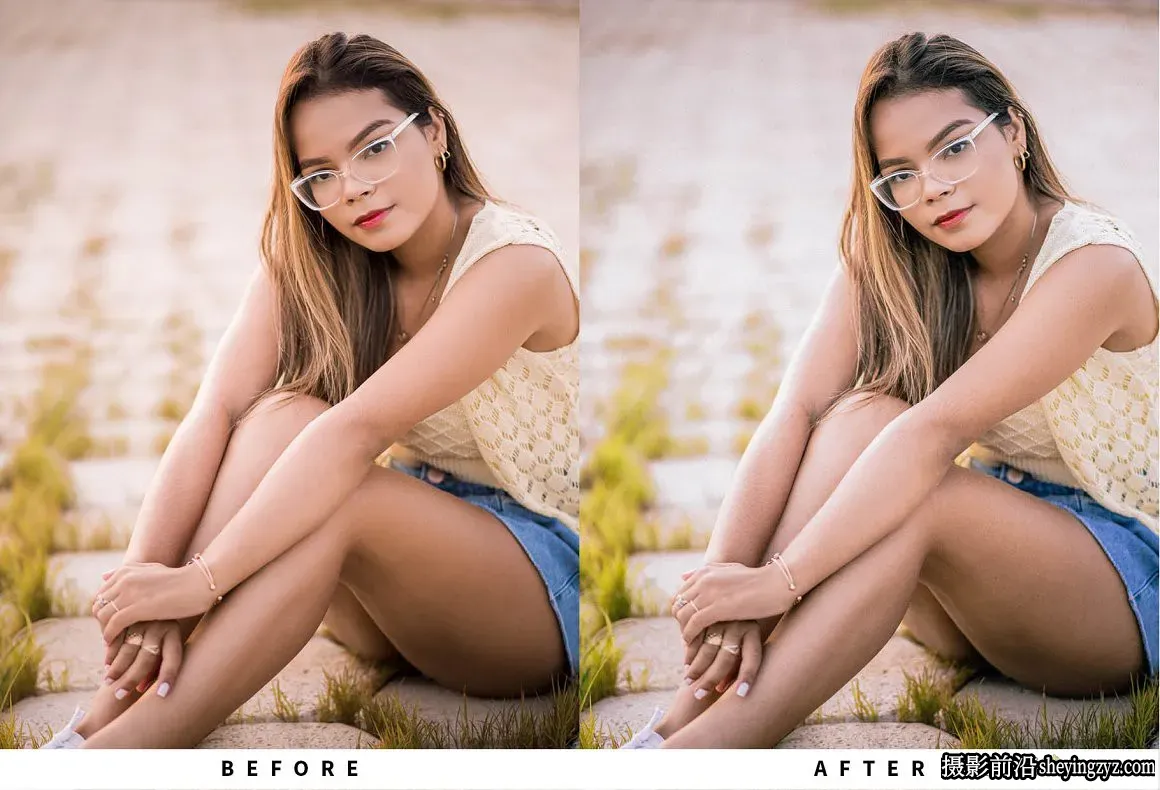 电影感胶片人像调色Lightroom预设Clean Tones Lightroom Presets