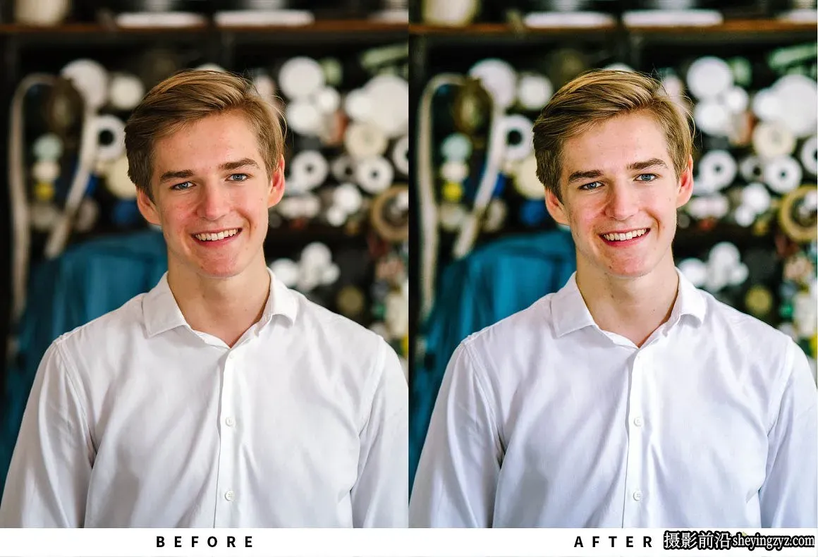 电影感胶片人像调色Lightroom预设Clean Tones Lightroom Presets