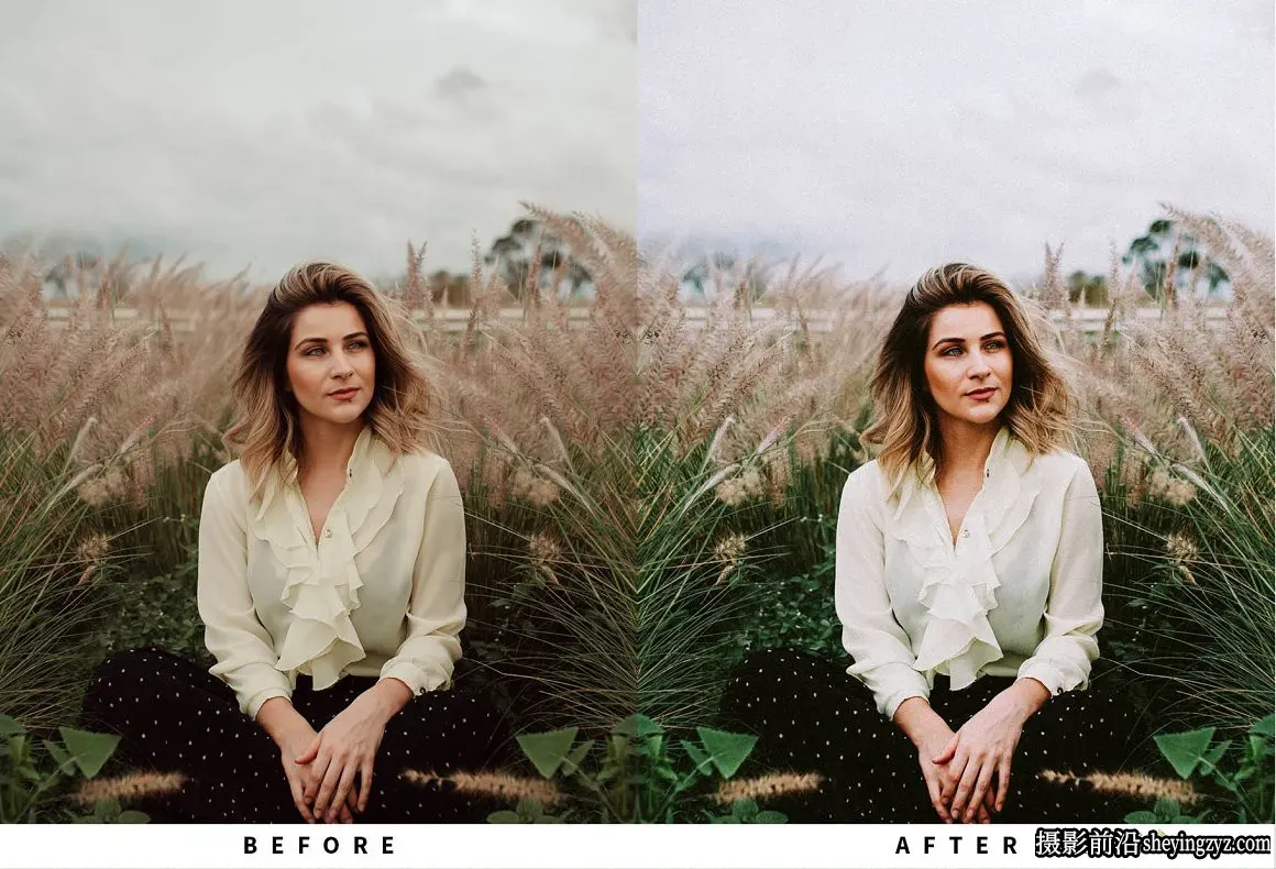 电影感胶片人像调色Lightroom预设Clean Tones Lightroom Presets