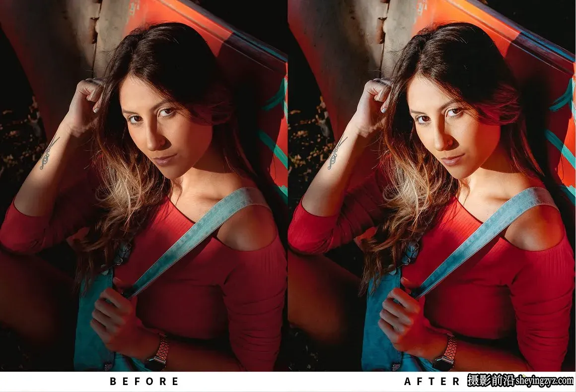 电影感胶片人像调色Lightroom预设Clean Tones Lightroom Presets