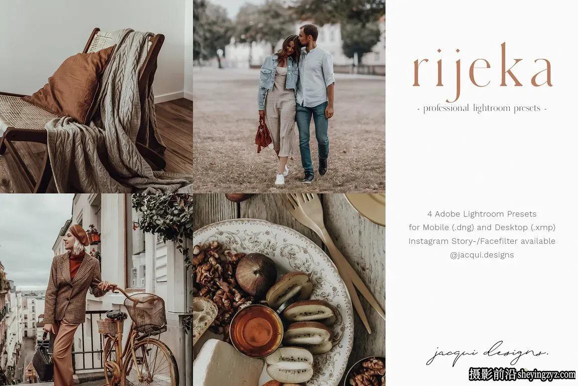 法式电影胶片后期调色Lightroom预设 Rijeka Lightroom Preset