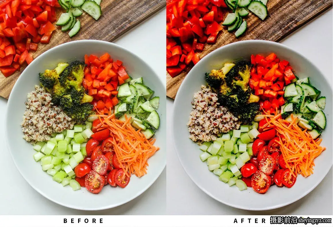 电影胶片美食摄影后期调色Lightroom预设 Food Lightroom Presets