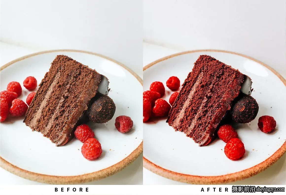 电影胶片美食摄影后期调色Lightroom预设 Food Lightroom Presets