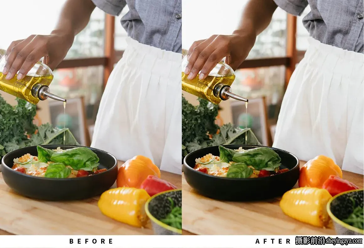 电影胶片美食摄影后期调色Lightroom预设 Food Lightroom Presets