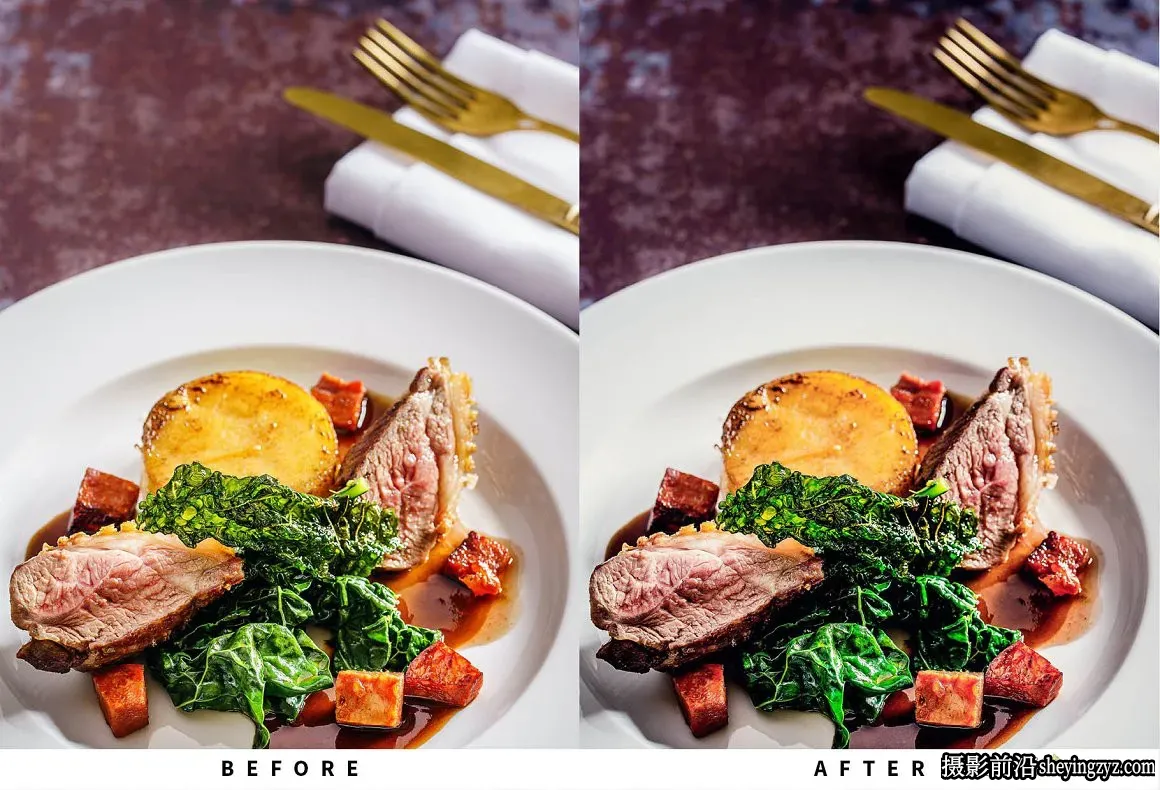 电影胶片美食摄影后期调色Lightroom预设 Food Lightroom Presets