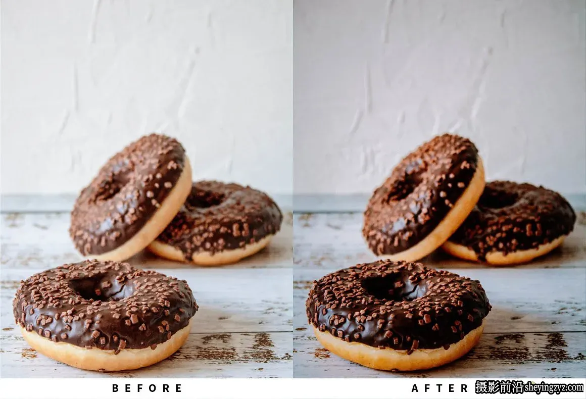 电影胶片美食摄影后期调色Lightroom预设 Food Lightroom Presets