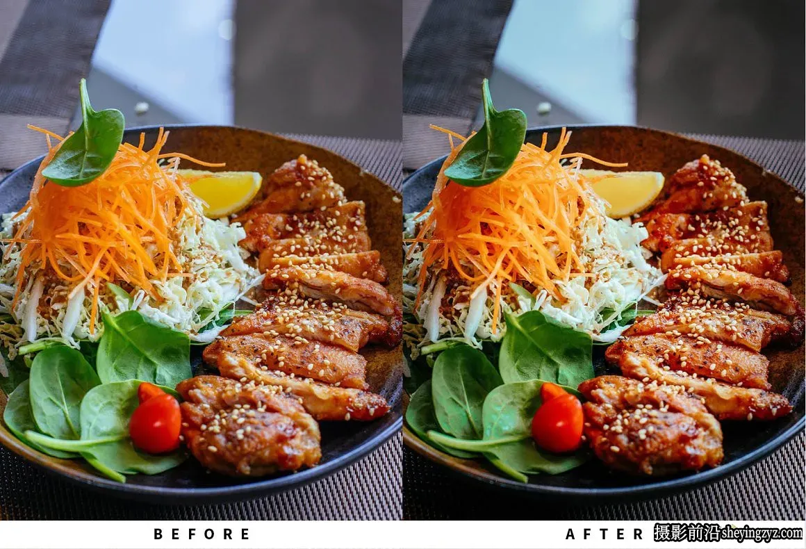 电影胶片美食摄影后期调色Lightroom预设 Food Lightroom Presets