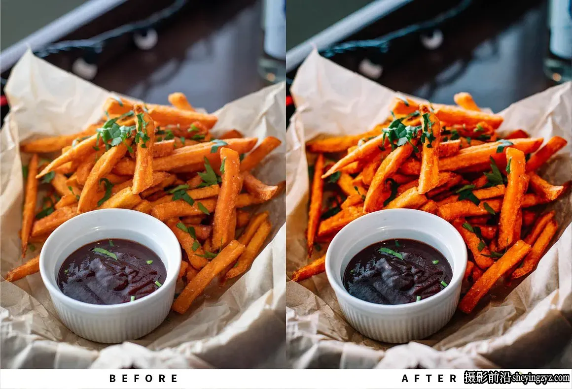 电影胶片美食摄影后期调色Lightroom预设 Food Lightroom Presets