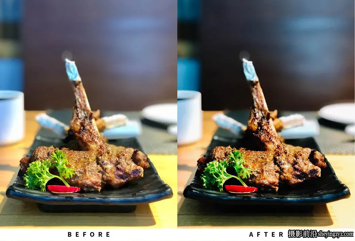 电影胶片美食摄影后期调色Lightroom预设 Food Lightroom Presets