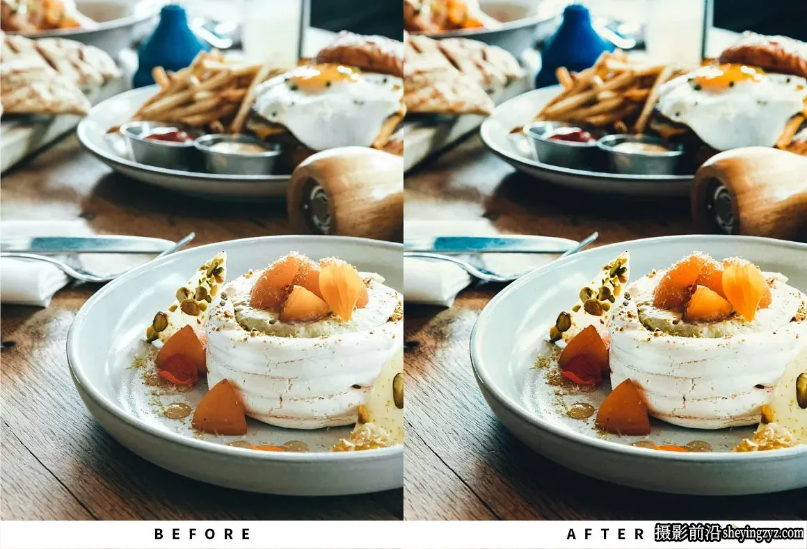 电影胶片美食摄影后期调色Lightroom预设 Food Lightroom Presets