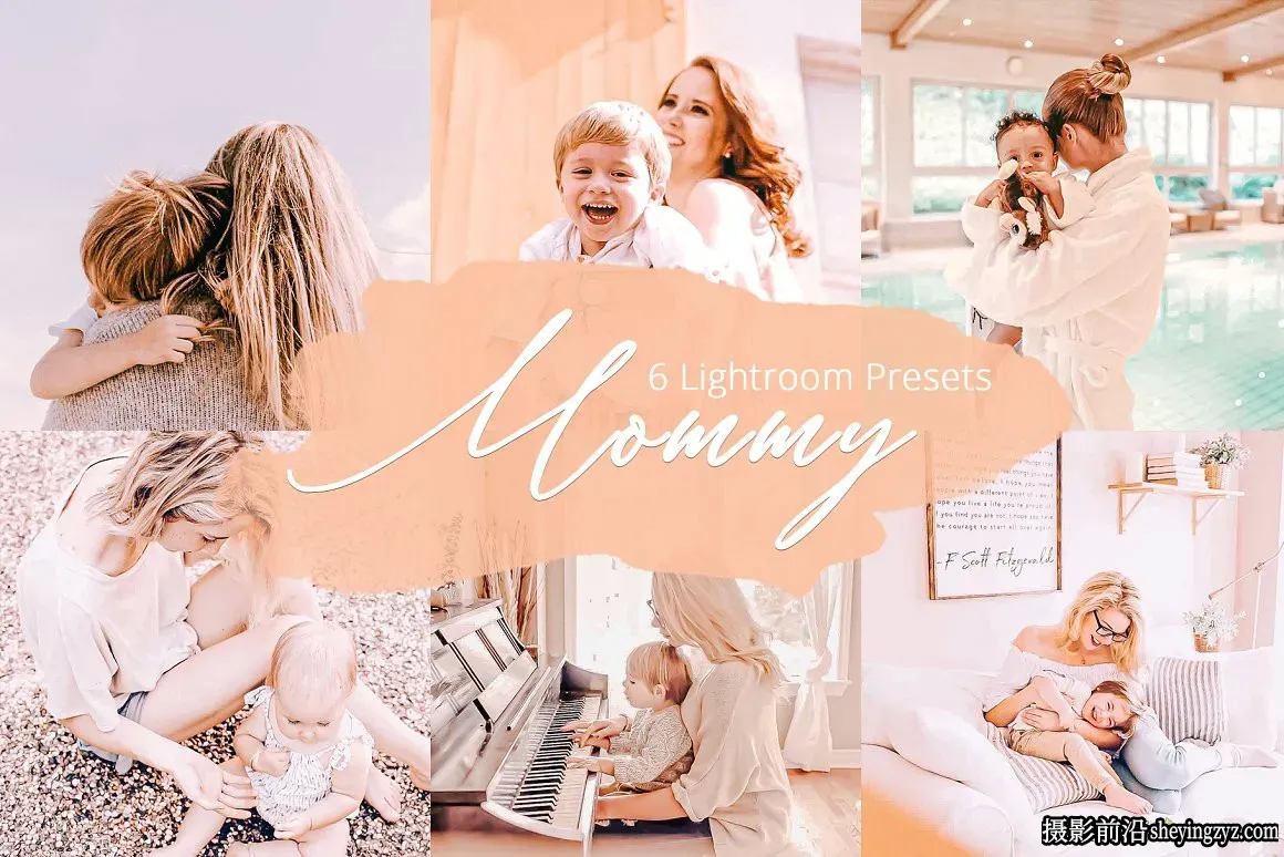 亲子全家福后期调色LR预设Mommy Collection Lightroom Presets